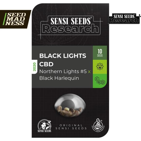 Black Lights CBD Auto Feminised Seeds (Sensi Seeds)
